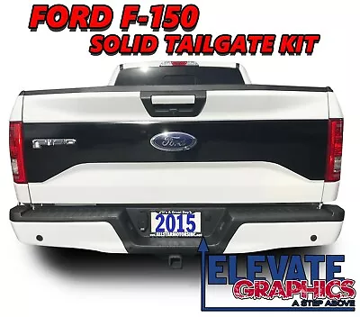 Fits Ford F-150 Solid Tailgate Stripes Decals 3M Vinyl Graphics Stickers 15-20 • $49.95