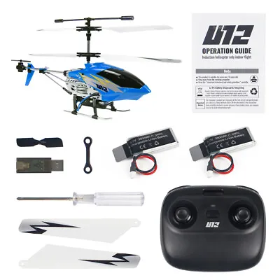 U12 Mini RC Helicopter 2.4Ghz Remote Control Dron REF For Adults Kid + 2 Battery • $23.90