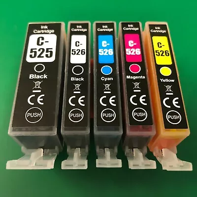 Generic Ink Cartridge Cannon IP4850 IP4950 IX6550 MG 5150 5250 5350 MX 715 885 • £9.99