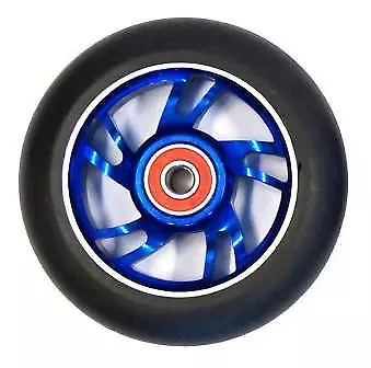 BulletProof Scooter Wheel - Alloy Metal Core - 100mm - ABEC 9 Bearings - BLUE • $19.40