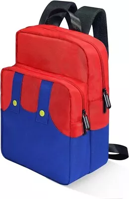 Super Mario Backpack 12 Inch Travel Casual Daypack School Bag For Kids Boy Girl • £19.99