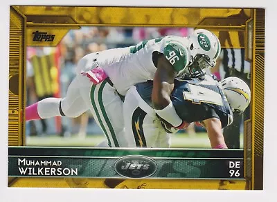 2015 Topps Football Gold Parallel #176 Muhammad Wilkerson 997/2015 • $1.50