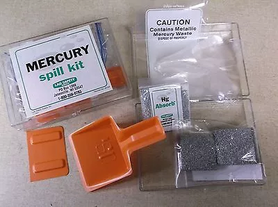 NEW Lab Safety Supply Mercury Spill Kit 20759 Lot Of 4 *FREE SHIPPING* • $89.99