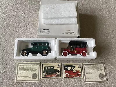 2 National Motor Museum Mint 1926 Ford Fordor & 1909 Ford Model T Touring Cars • $24