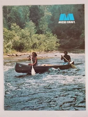 Michi-Craft Corp Catalog 1975 Square Stern Double End Canoes Light Weight • $19.99