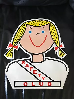 Brand New Vintage Mister Softee Ice Cream Safety Club Girl 13  Highx 11  W Decal • $45.99