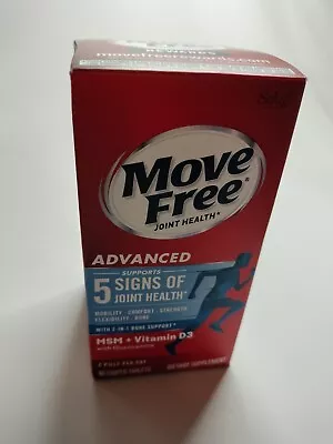 Move Free Advanced Plus MSM + D3 Joint Health 80 Tablets *8356 • $17.10