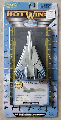 New 2000 Edition Hot Wings Military Series Diecast U.S. Navy F-14 Tomcat 14101 • $15.99