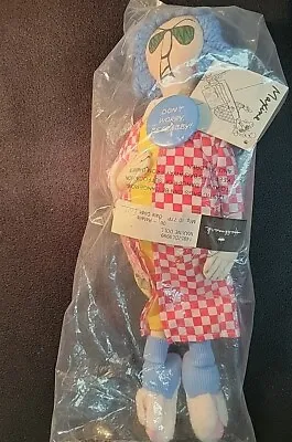 Maxine Hallmark Shoebox Fabric Doll  Don't Worry Be Crabby  Circa 1995 *new* • $23