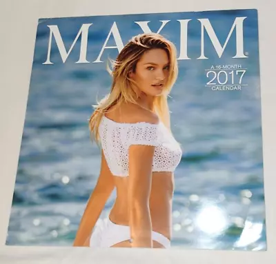 2017 Maxim Calendar Lingerie Babes Playboy Swimsuit Beach • $8.99