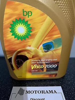 £9.25 • Buy Bp 0w-40 Synthetic Long Life Motor Oil For Mercedes Vw Porsche Etc