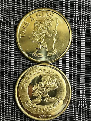 Walt Disney World Goofy Hiking 2024 Collection Gold/bronze Medallion Coin • $14.95