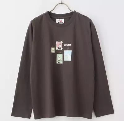Moomin T-Shirt Women's Long Sleeve 100% Cotton Snufkin Little My Sumikuro XL • $29.70