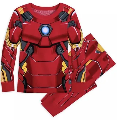 Marvel Iron Man Costume PJ PALS For Boys - Comfy Sleepwear Size 6 BRAND NEW • $16.99