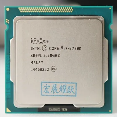 £75.59 • Buy Intel Core I7-3770K SL0PL 3.5GHz Quad-Core LGA 1155/Socket H2 Processor