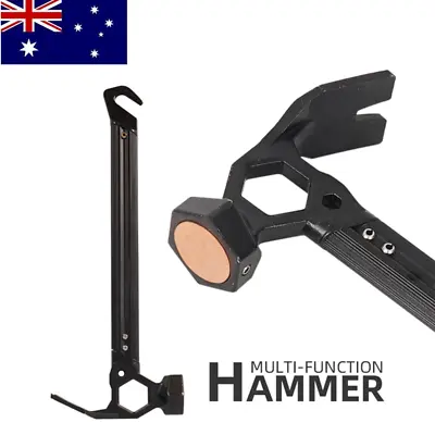 $32.59 • Buy Outdoor Tent Peg Hammer Stake Mallet Nail Puller Aluminum Handle Camping Tool AU