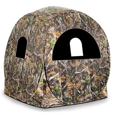  Hunting Blind 270°View With Silent Zipper Window 1-2 & Round Blacked-out Mesh • $103.19