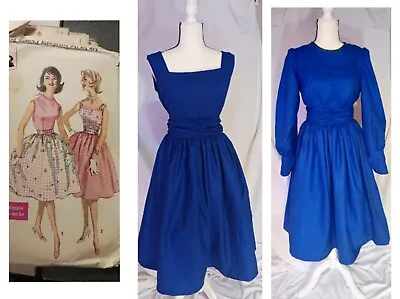 Vintage Fabric 1950s Fit And Flare  Dress Skirt Top 4 Piece Reproduction Set • $75