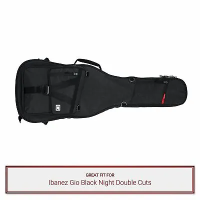 Black Gator Case Fits Ibanez Gio Black Night Double Cuts • $159.99