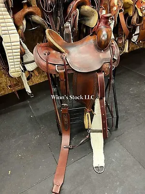 16  McCall Pendelton - Modified Association Ranch Saddle • $3000