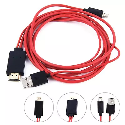 MHL Micro USB To Video 1080P HD TV Cable Adapter For Samsung Galaxy S4 S3 Note 2 • $5.50