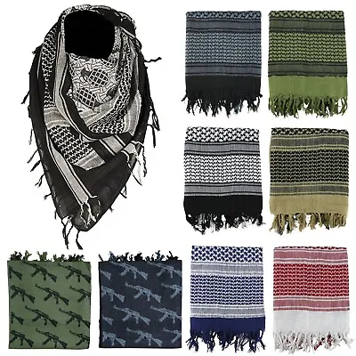 Arab Shemagh Keffiyeh Scarf Mens Tactical British Army Military Veil Head Wrap • £7.99