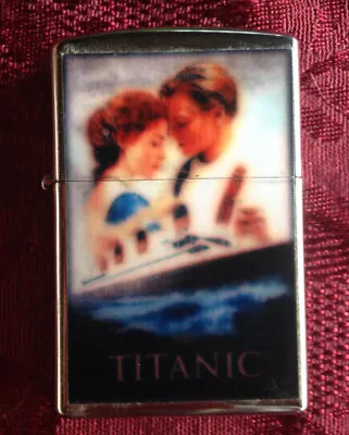 TITANIC 1997 ORIGINAL VINTAGE MOVIE UNUSED CIGARETTE LIGHTER DiCAPRIO WINSLET  • $28.99