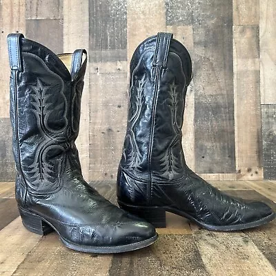 Tony Lama Vintage Gold Label Cowboy Boots Mens 12 D • $119.95