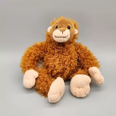 The Nature Conservancy Orangutan Plush 8  Monkey Brown Stuffed Animal Toy Soft  • $7.95