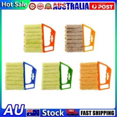 $8.76 • Buy Window Cleaning Brush Air Conditioner Venetian Blind Blade Cleaner For Awnings H