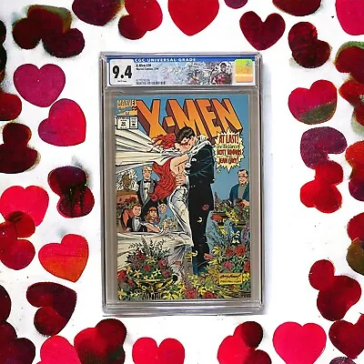 X-Men 30 CGC 9.8 Marvel 1994 Comic Book Wedding Cover Custom Label Magneto • $65