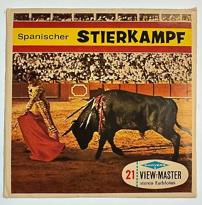 View Master Packet C 255 D Spanischer Stierkampf S6 • $22.99