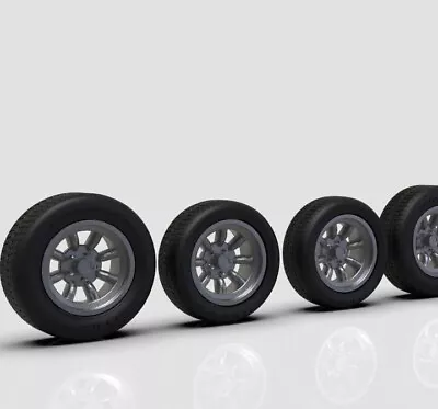 1:18 15  Minilite Wheels With Big And Little Tires • $60