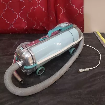 Vintage Electrolux Automatic G Canister Vacuum Cleaner Pastel Blue *AS IS READ* • $119.99