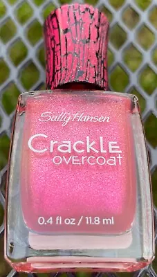 Sally Hansen Pink 12ml Crackle Nail Polish Varnish 10 Coral Collide • £3.50