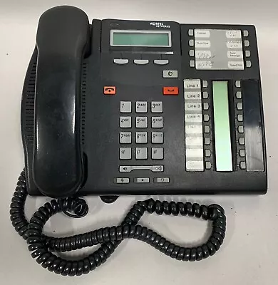 Nortel Networks Model T7316E Charcoal Business Office Phone (A5) • $12.95