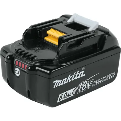 Makita 18V LXT 6 Ah Li-Ion Battery (1-Pc) BL1860B New • $147.59