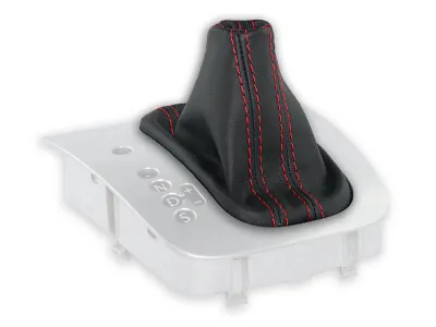 FOR VW GOLF MK5 V DSG Automatic  GEAR SHIFT BOOT GAITER LEATHER STITCH RED • $22.99