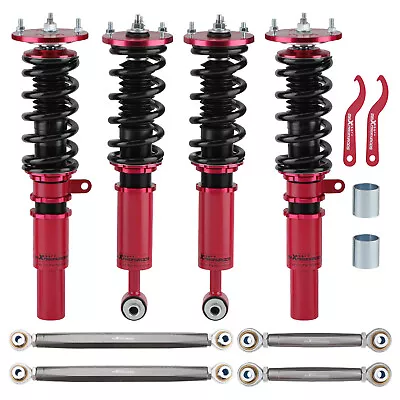 Coilovers Suspension Adjustable Rear Camber Toe Arm Kit For BMW 5 Series E60 RWD • $364