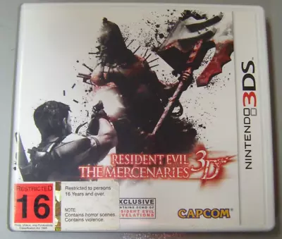 Nintendo 3DS Game - Resident Evil: The Mercenaries 3D • $29.99