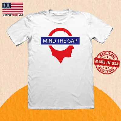 NEW Mind The Gap Smart Person Subway Logo T-shirt Made In US • $14.99