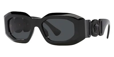 Versace Men's VE4425U-536087 Fashion 54mm Black Sunglasses • $114.99