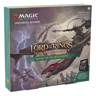 Magic Lord Of The Rings Tales Of Middle Earth Flight Of The Witch King Scene Box • $50.85