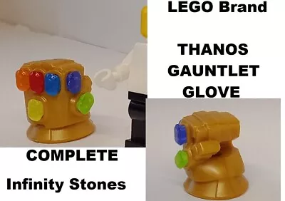 LEGO Thanos GAUNTLET GLOVE Gold Infinity Stones Complete Marvel Evil Villain • $30.81