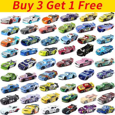 £7.11 • Buy Disney Pixar Cars Mcqueen Mater Sally Queen Frank Fritter Toy Diecast 1:55 Car
