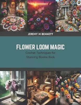 Flower Loom Magic: Crochet Techniques For Stunning Blooms Book By Jeremy M. Benn • $19.75