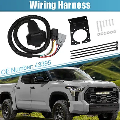 1 Set ‎‎Car 7-Pin Trailer Wiring Harness Kit For Toyota Tundra 2003-2006 • $28.02
