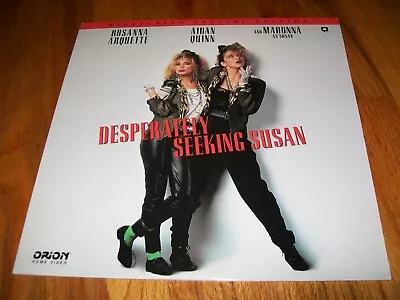 DESPERATELY SEEKING SUSAN Laserdisc LD WIDESCREEN SPECIAL EDITION RARE MADONNA • $24.99