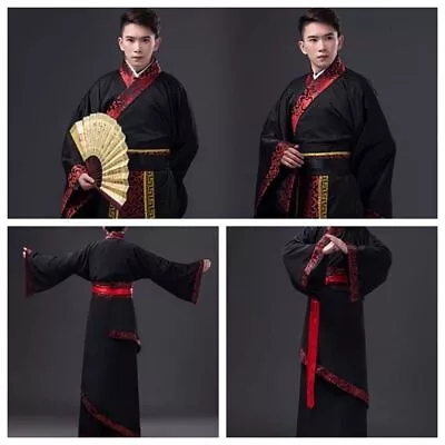Stage Costumes Chinese Men Ancient Dress Cosplay Men Ancient Costume  Men • £17.51