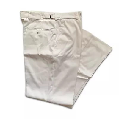 WHITE RN ROYAL NAVY NAVAL CLASS 2 DRESS TROUSERS - Sizes  British Military NEW • £30